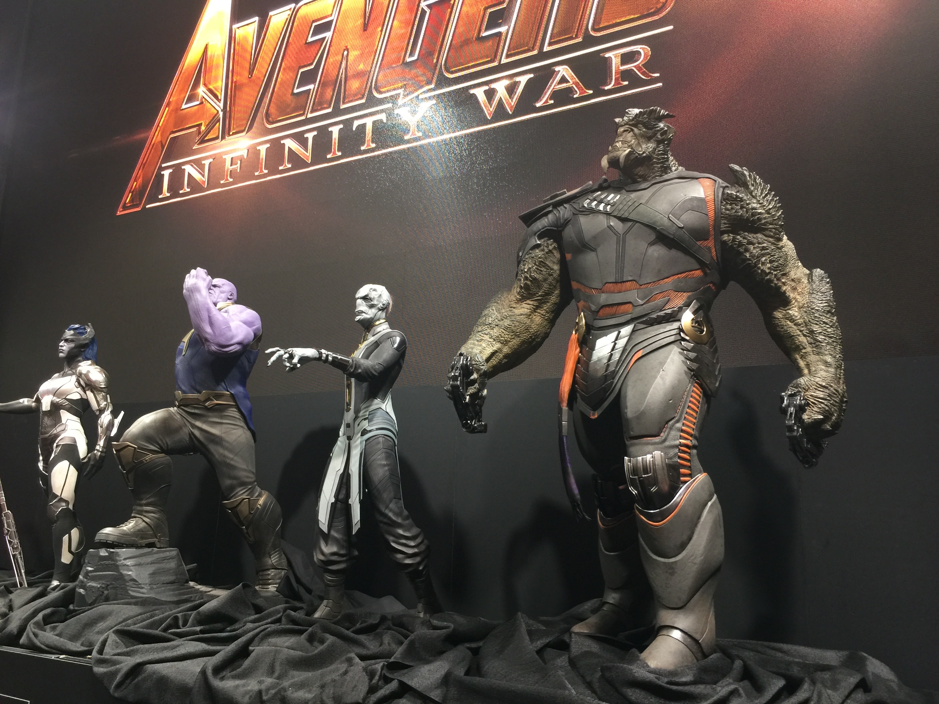 Stand Marvel Studios à D23 Expo avec Avengers Infinity War