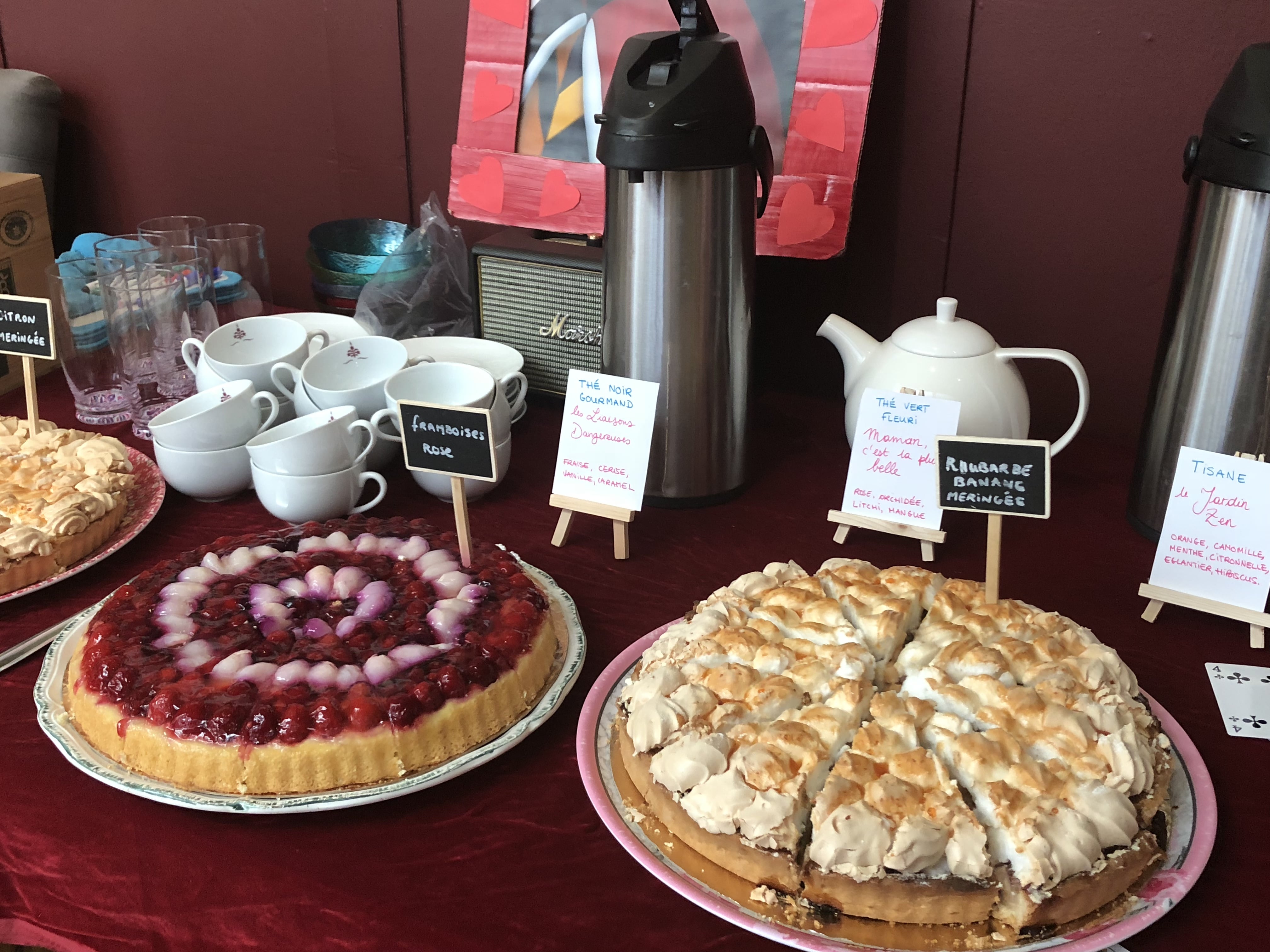 Gâteaux et pâtisseries d'Alice Tea Party au Thé des Muses à Strasbourg