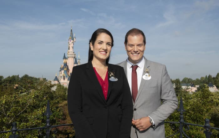 Joana Afonso Santiago et Giona Prevete, Ambassadeurs de Disneyland Paris