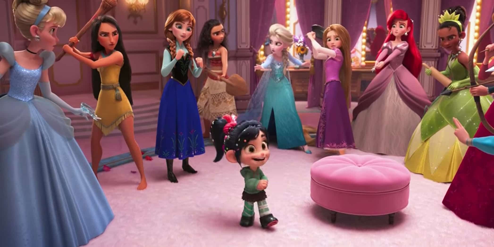 Vanellope rencontre les Princesses Disney