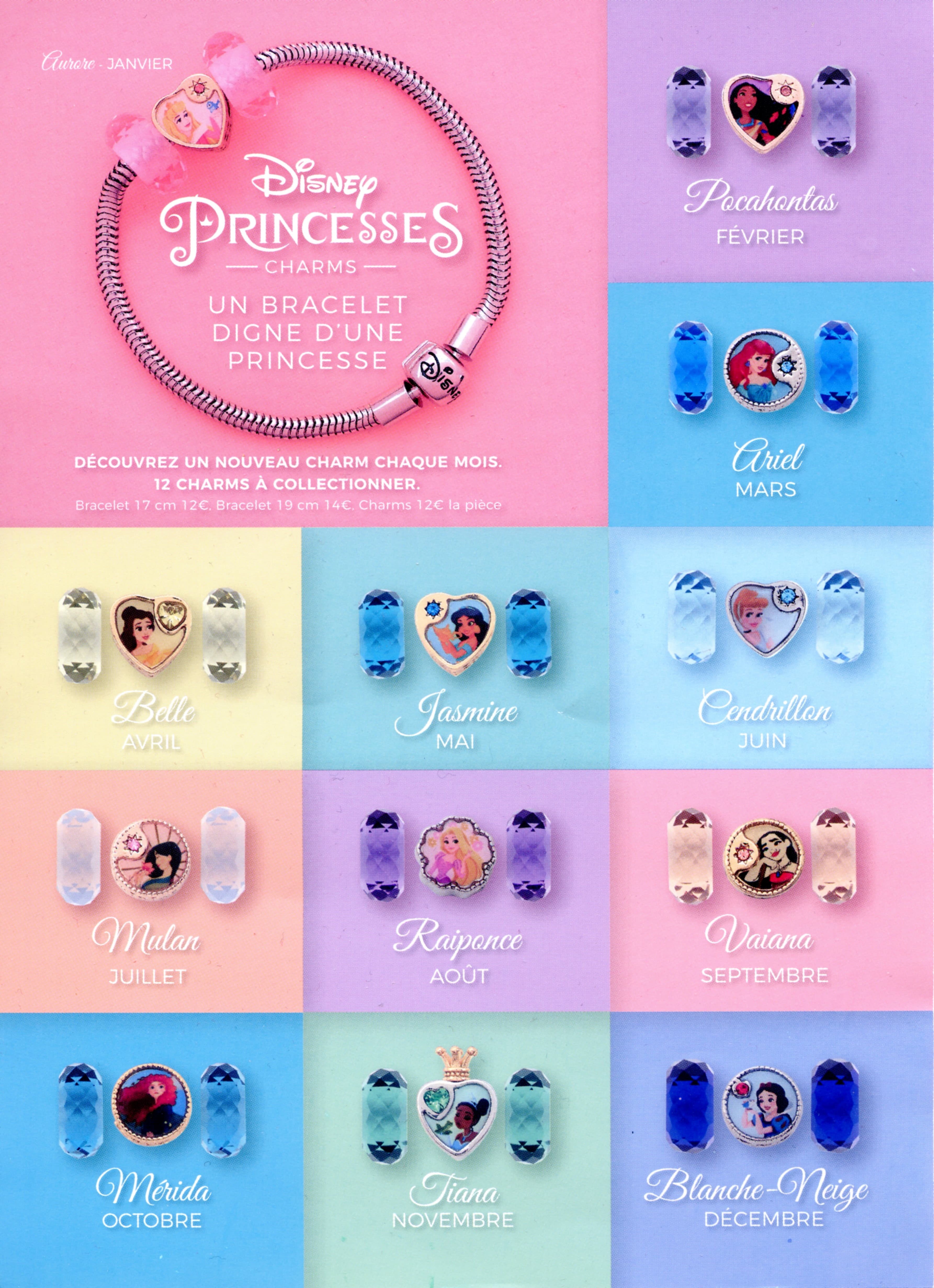 Disney Princesses Charms